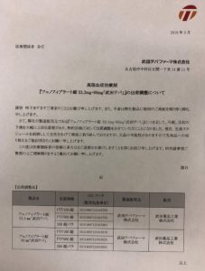 Fenofibrate-Adjustment-takeda-teva