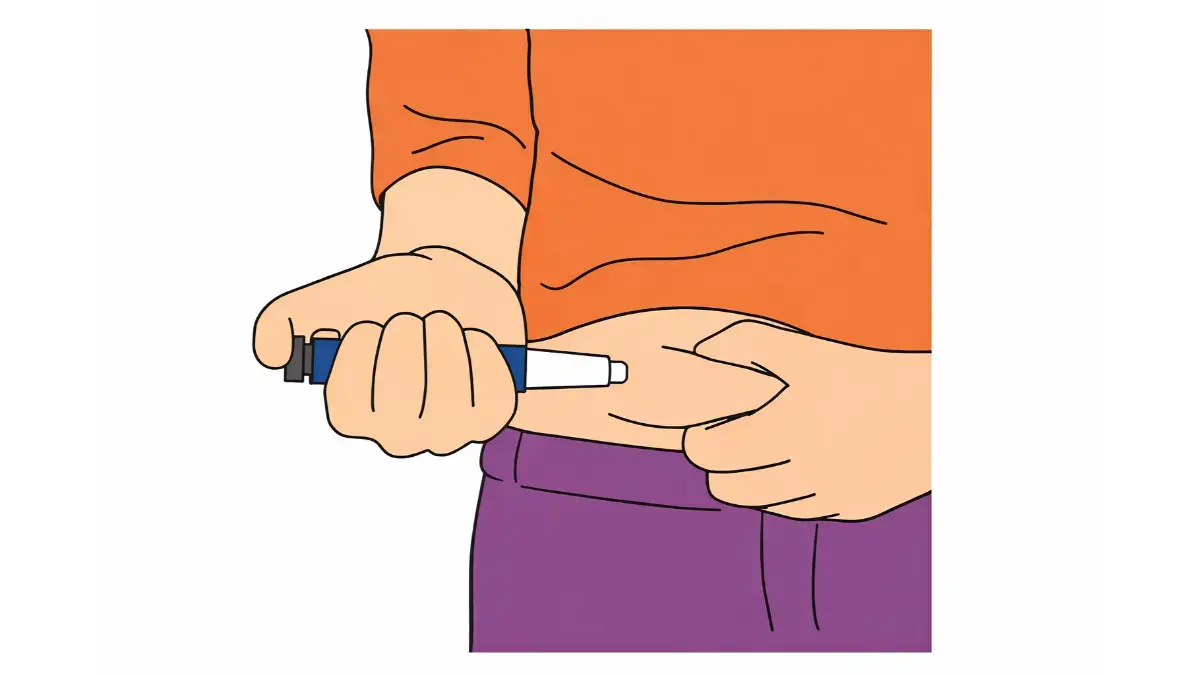 皮下注射イラスト