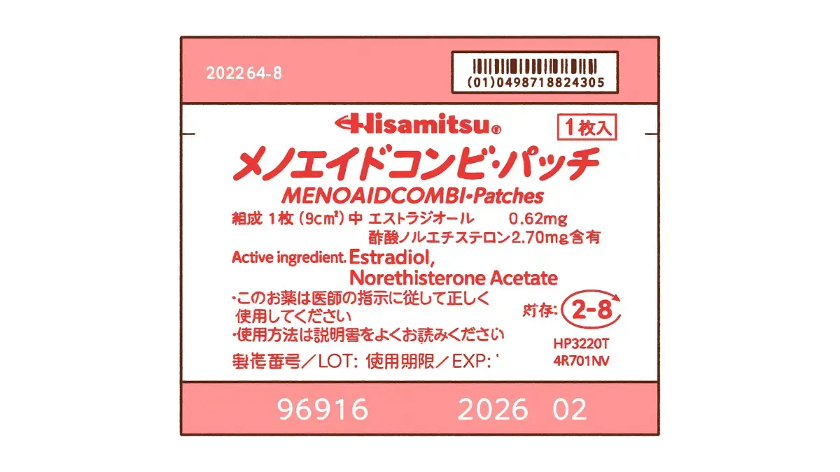 メノエイドコンビパッチ