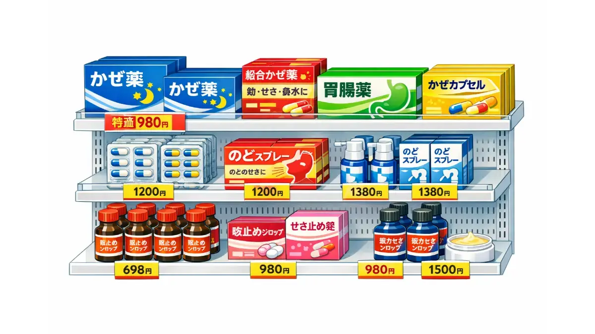 OTC咳止め・風邪薬