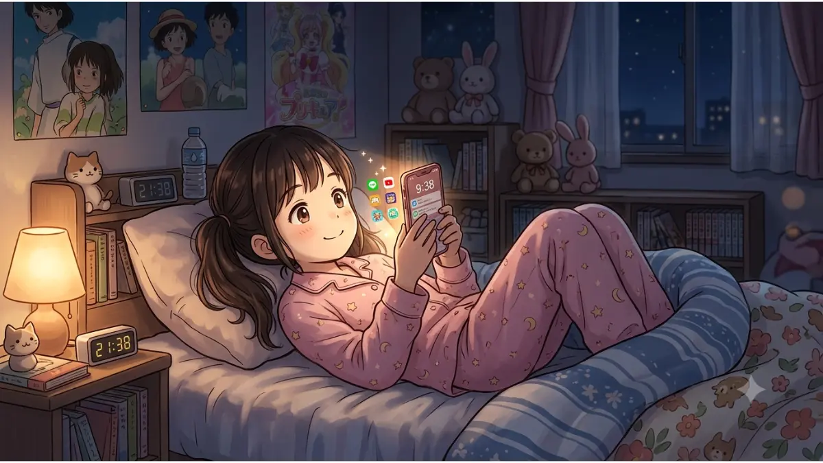 小学生とスマホと睡眠時間